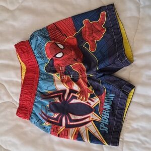 Spiderman swimming trunks. SIZE 3T